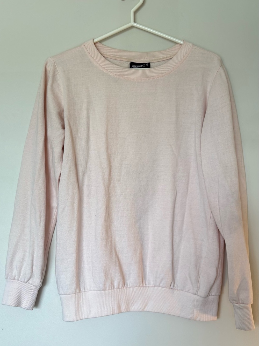 Light Pink Women's Crewneck Sweater